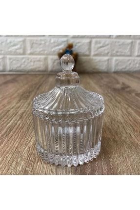 Mini Cam Şekerlik Drajelik Dekoratif Işlemeli Kapaklı Lokumluk Lüx Ayaklı Masaüstü Kristal Şekerlik Şekerlik3