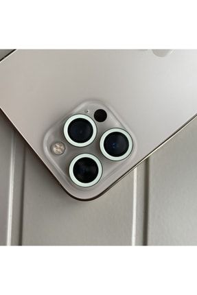 Iphone 13 Uyumlu Neon Renkli Karanlıkta Parlayan Kamera Koruyucu Lens Aparatı 13kenarırenkli1313