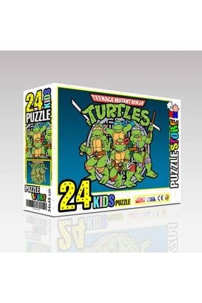 ® Ninja Kaplumbağalar (çocuk-eğitim-zeka-gelişim) 24 Parça 24PZZLE-020