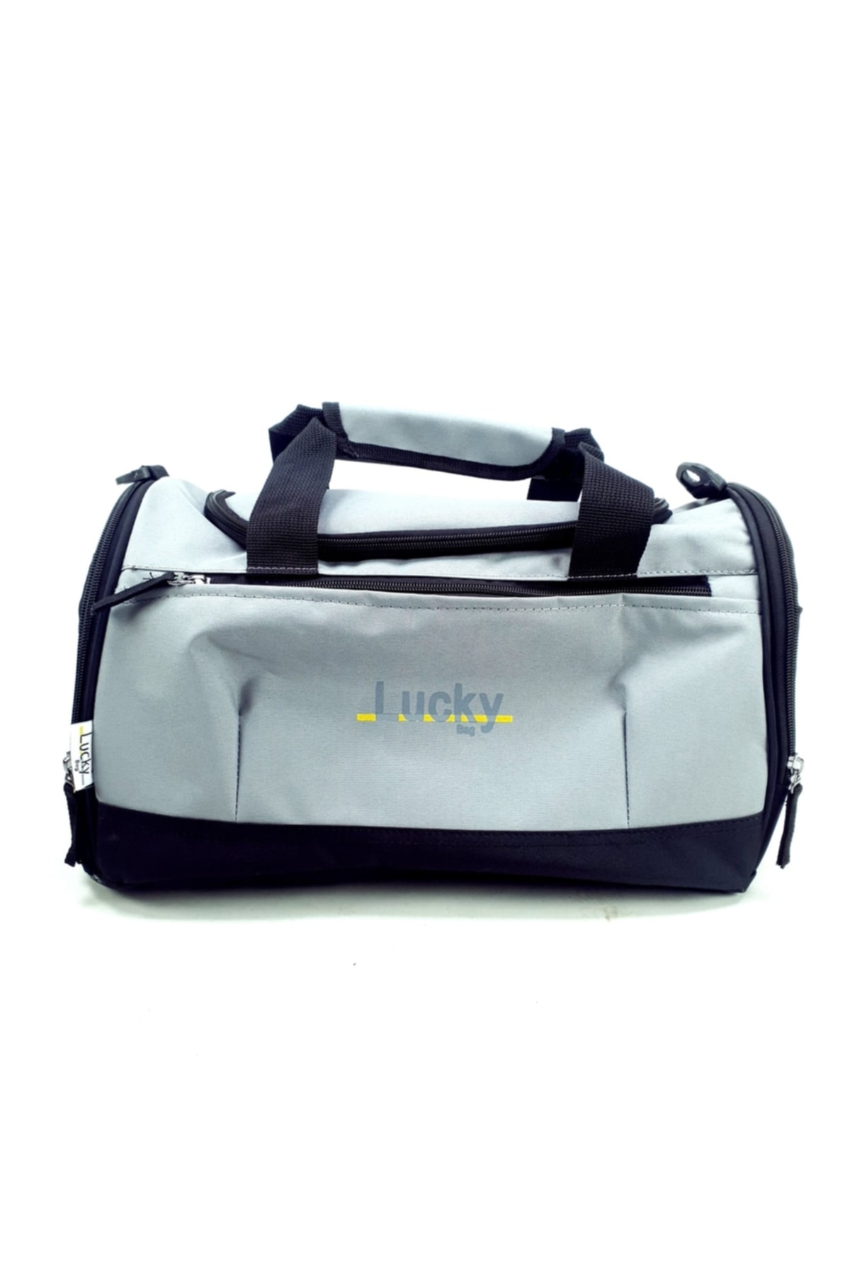 حقيبة Luckybag Gray Gym الرياضية اليومية وحقيبة سف...
