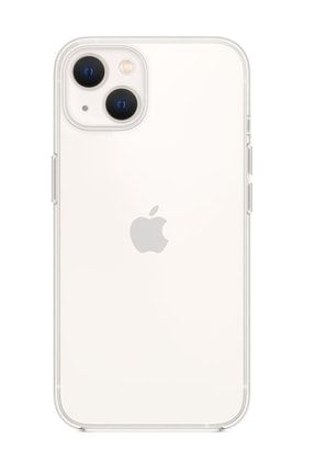 Iphone 13 Uyumlu Silikonlu Şeffaf Telefon Kılıfı MC13BSEFFAF011