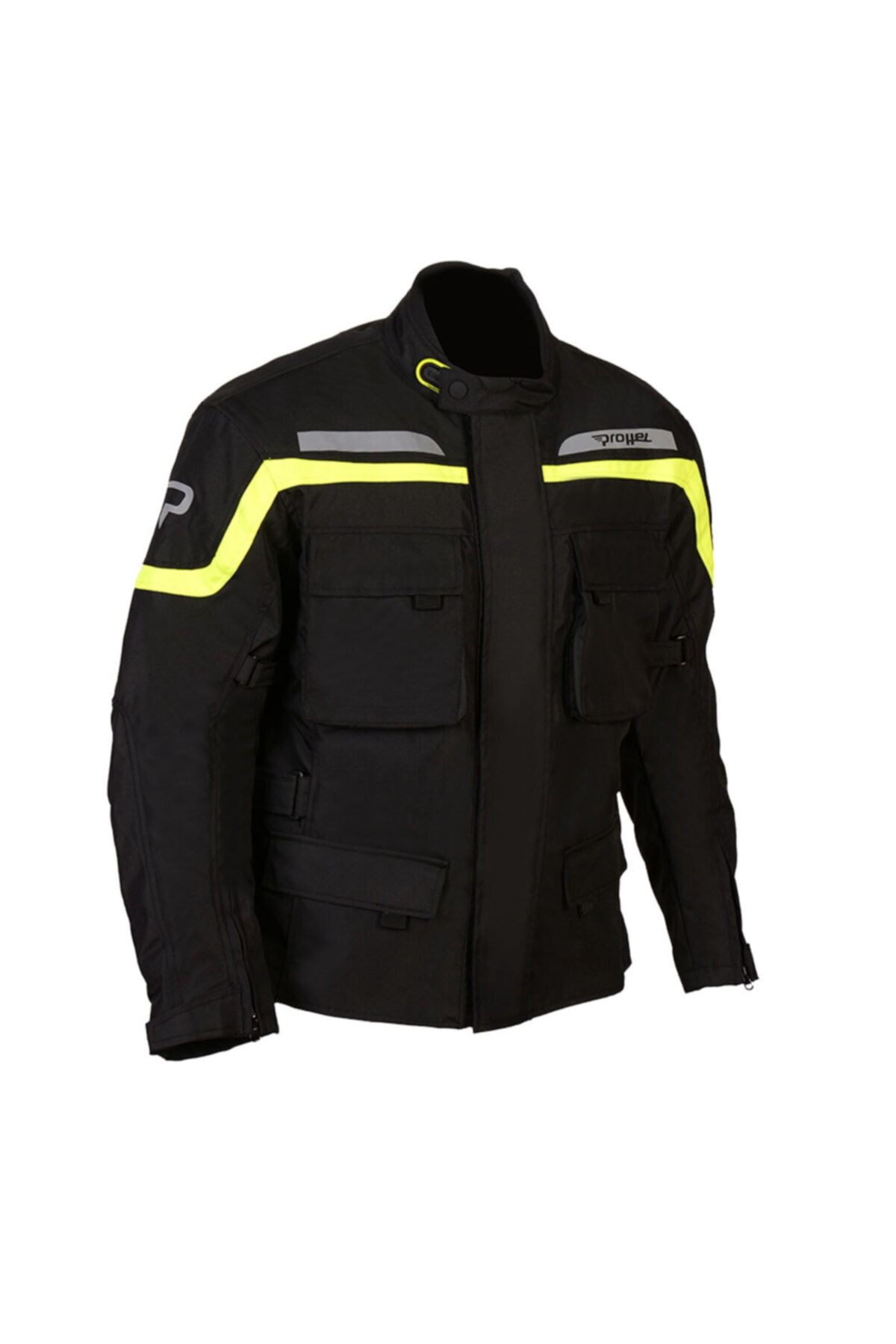 Prohel Erkek Siyah Neon Sarı Mont