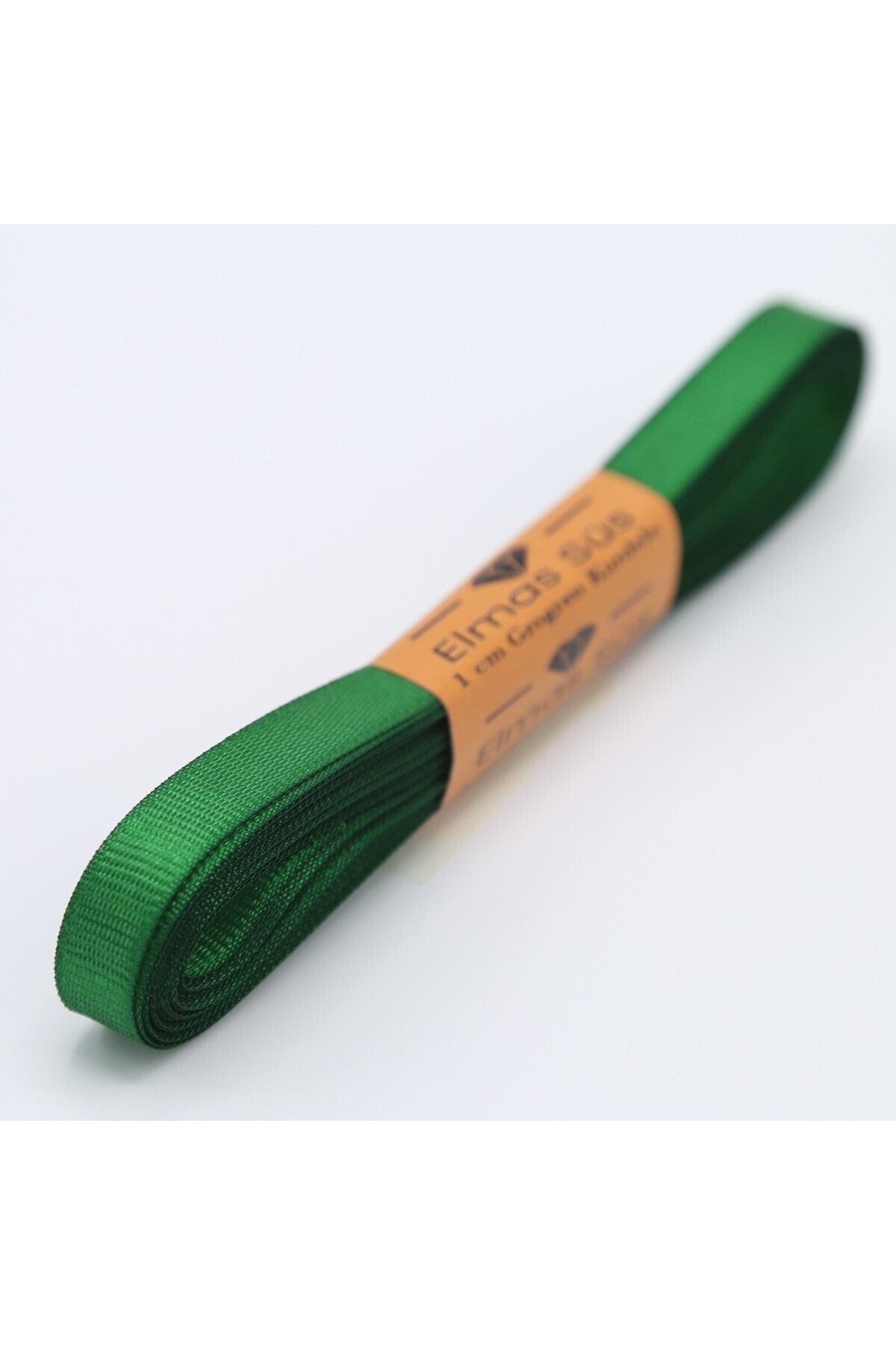 Emerald Grosgrain Ribbon  -1 cm 10 m