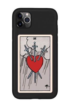 Iphone 11pro Max Siyah Lansman The Heart Telefon Kılıfı IP11PMLN-137