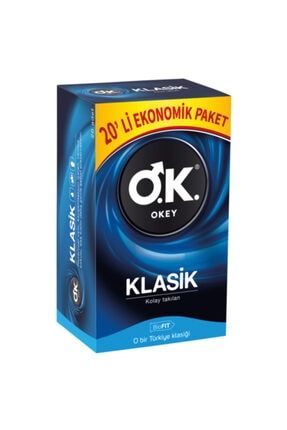 Okey Klasik Prezervatif 20li 37294-1