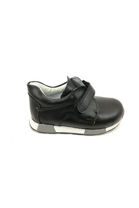 Siyah Cırtlı Erkek Bebe Klasik Ortopedik Ayakkabı 998955020
