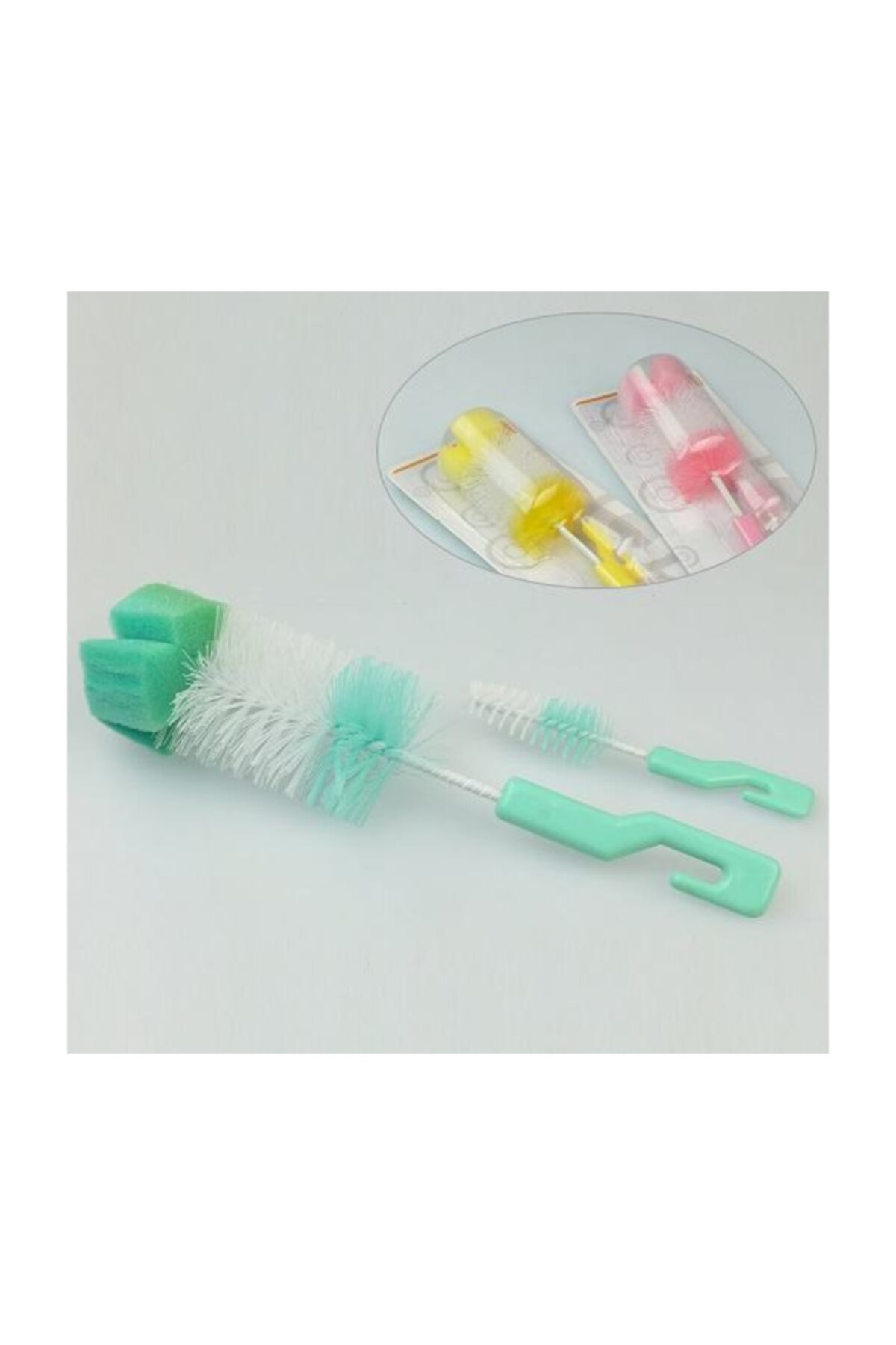 FırsatYeri Bebek Biberon Temizleme Fırçası Hijyenik Yıkama Seti Pratik Kullanım İçin Ideal Temizlik Aracı fotoğrafı 3 (önizleme)