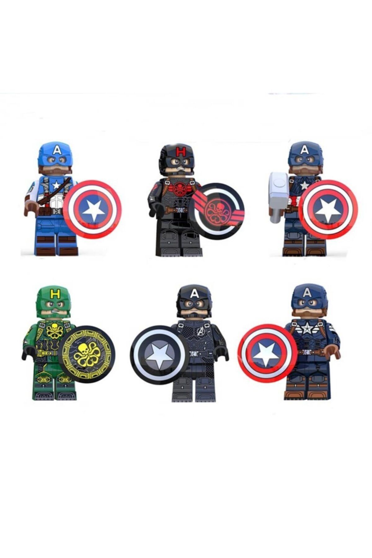 legoedly kaptan amerika seti lego uyumlu super heroes mini figur kaptan amerika seti fiyati yorumlari trendyol