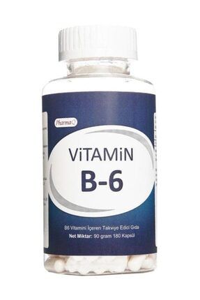 Pharma Q Vitamin B6 180 Kapsül RCF1118
