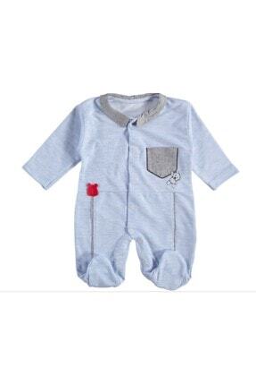 Ddg Collection Erkek Bebek Gri Cepli Askili Figur Detayli Tulum Trendyol