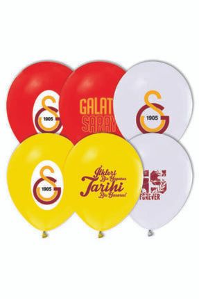 Galatasaray Baskılı Balon 12 Inch 10 Adet BM1641