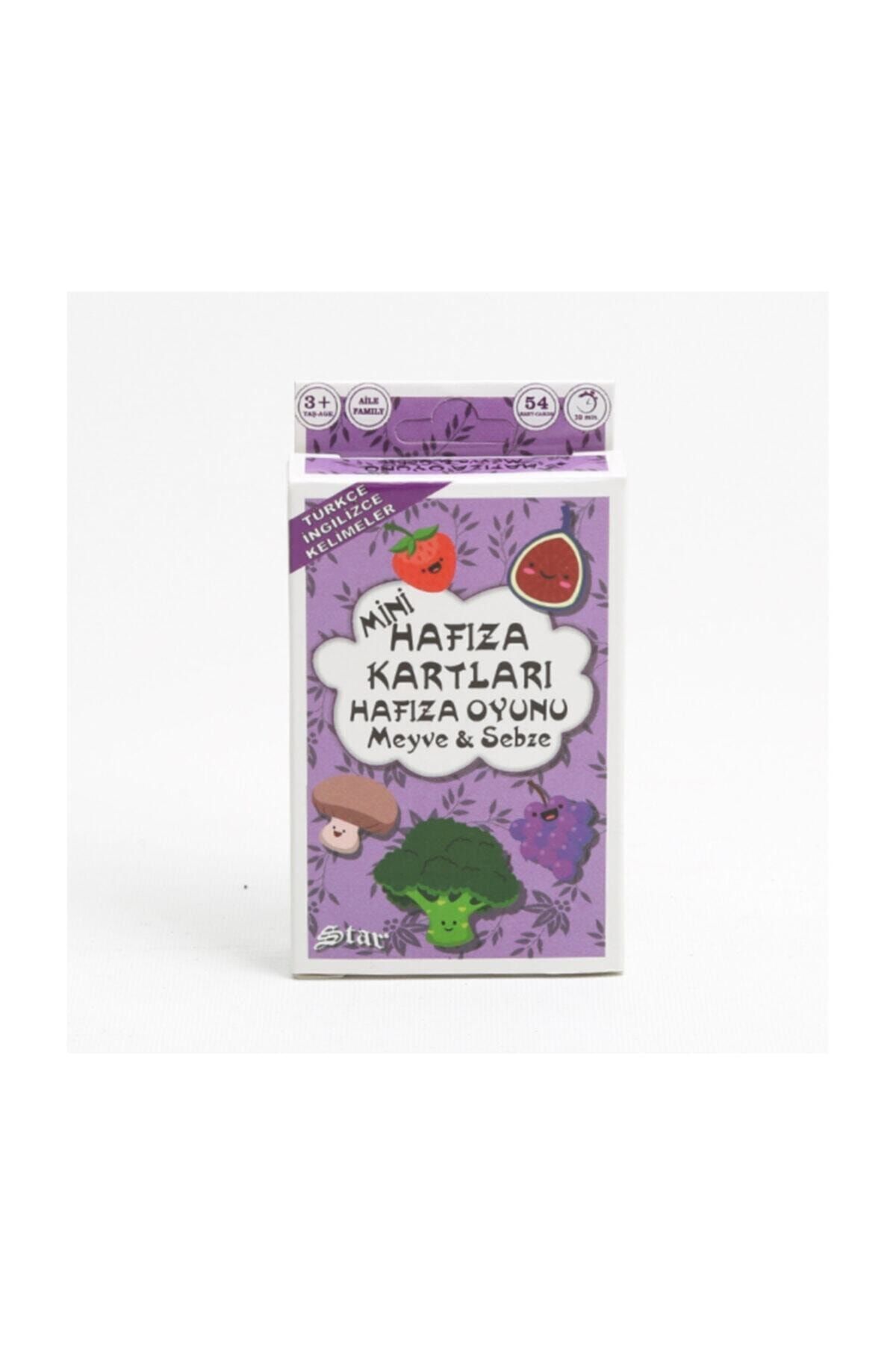 PERLOTUS-Mini Memory Game Card Set of 3 English Turkish Words 5