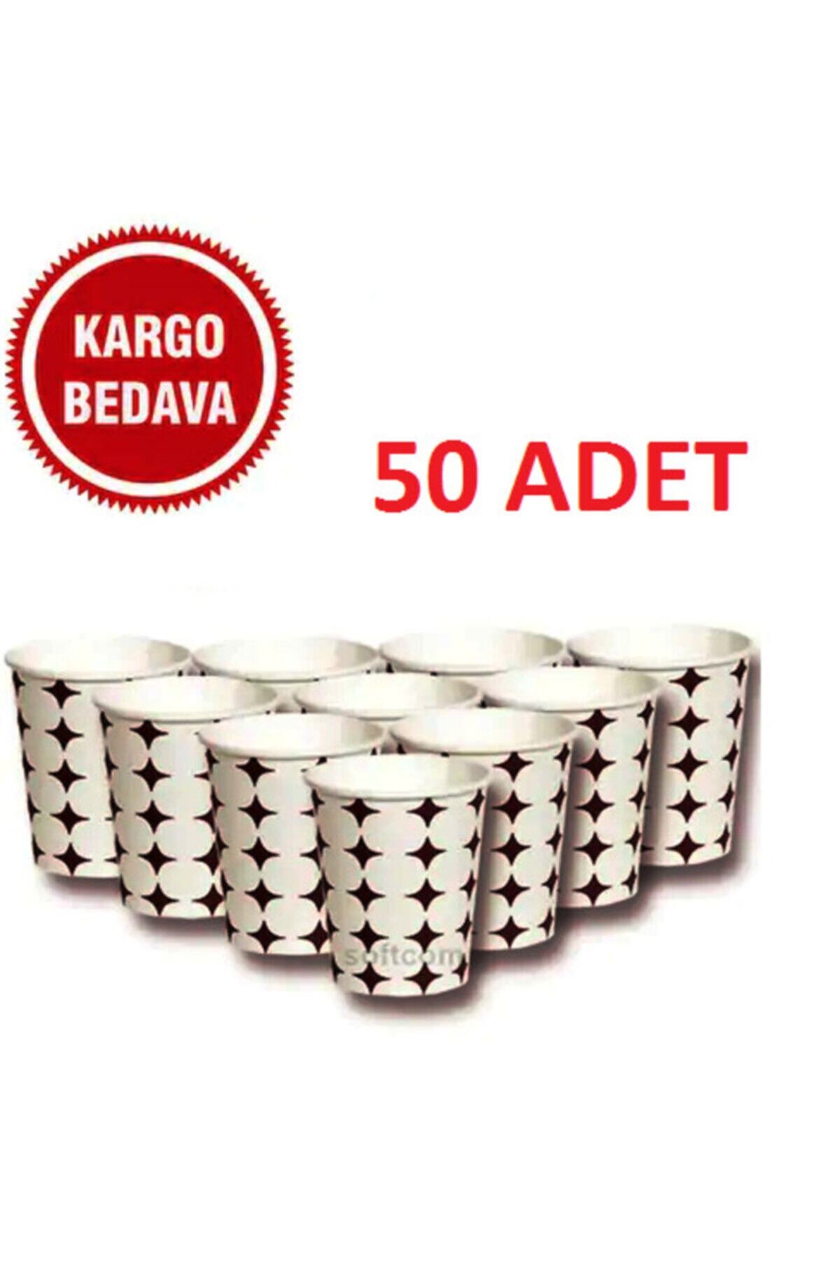 5 Gözlü Köpük Tabak Kaşık Çatal Karton Bardak Lüx Düğün Set 50 Adet — Koksal Pack — Kase (3)