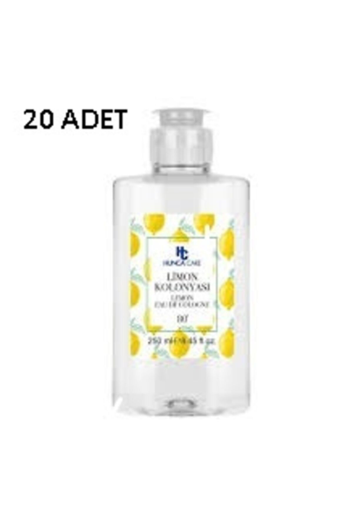 ادکلن 250 میلی لیتر لیمو 20 عدد Hunca Care