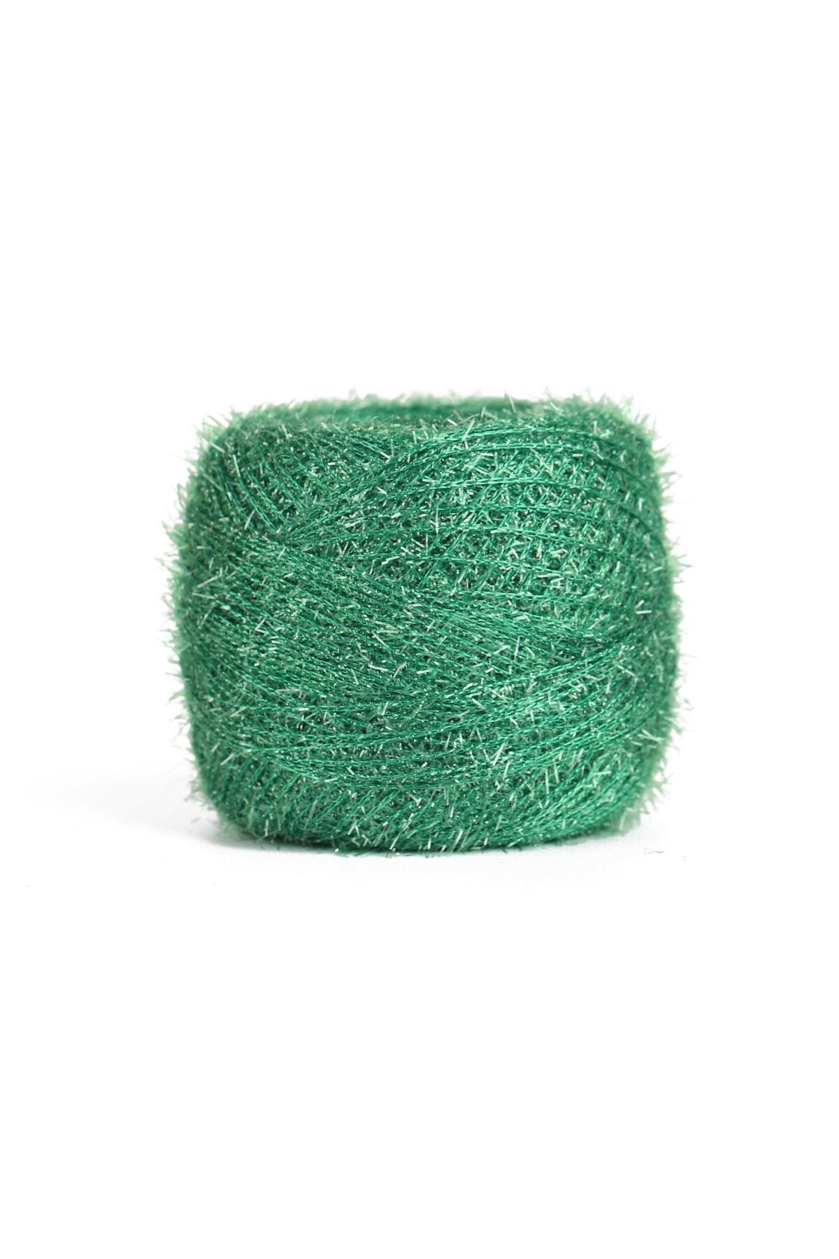Number 25 Emerald Green Silvery Punch Embroidery Rope (25gr)