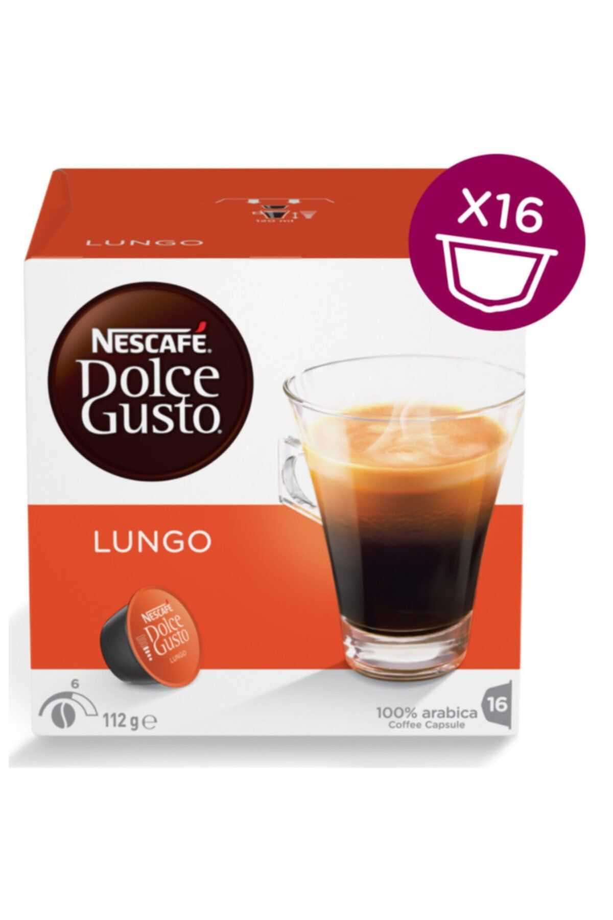 104G NESCAFE DOLCE GUSTO LUNGO