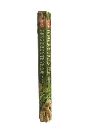 Zencefil Yeşilçay Kokulu 20 Çubuk Tütsü - Ginger Green Tea 8382103