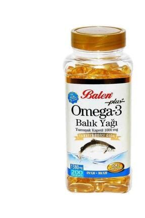 Omega 3 Balık Yağı 200 Yumuşak Kapsül 1000 Mg X 3 Adet Balen