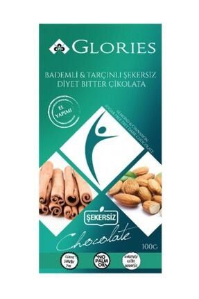 Diyet Bademli Bitter Çikolata 100 gr 153202191