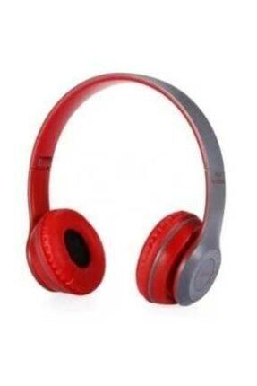 P47 Wireless Headphones Bluetooth Kulaklık 5.0-p47 Kırmızı AK-P47K