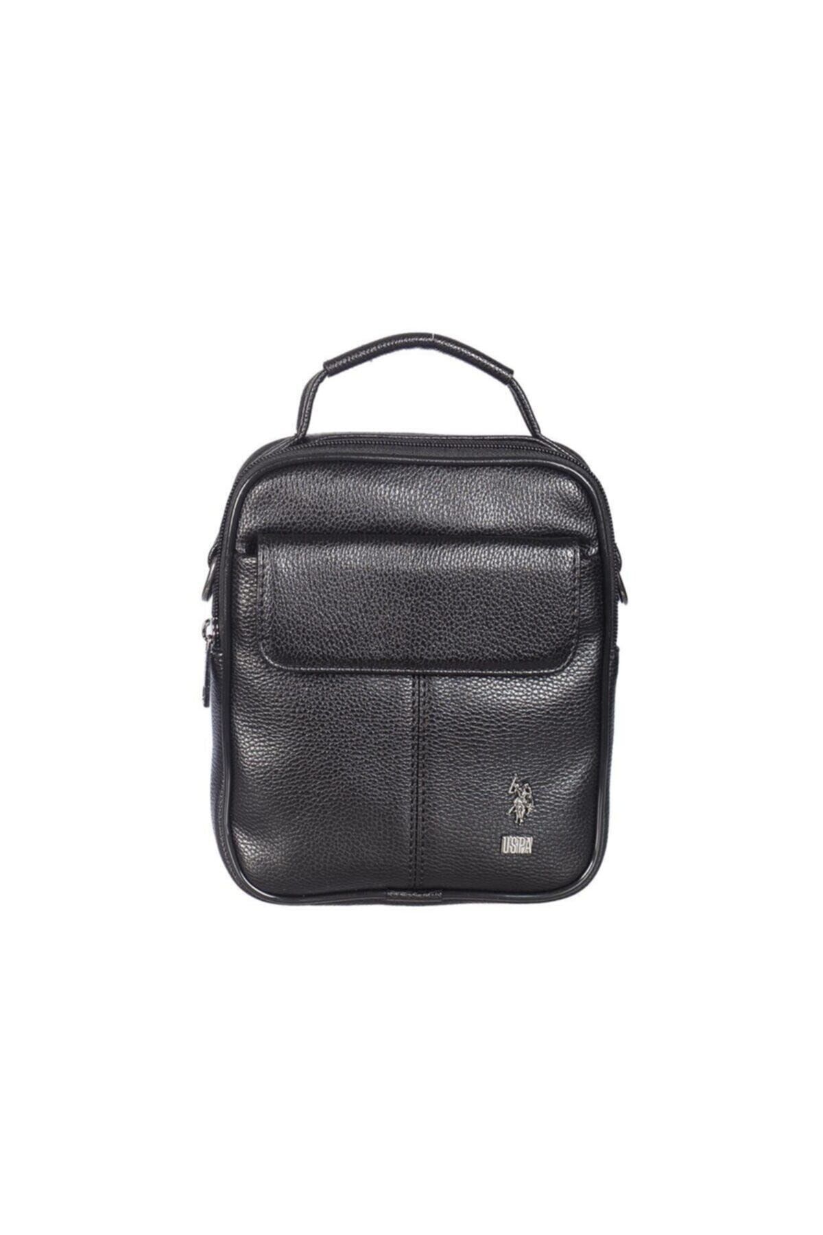 کیف کراس بادی مشکی مردانه Plevr6755 U.S. Polo Assn.
