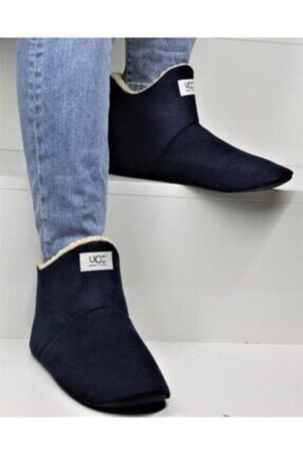 UCC Panduf House Shoes Plush House Boots Trendyol
