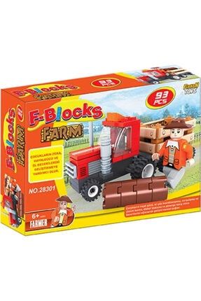 F-blocks Çiftlik Serisi Lego Yapım Seti 93 Parça 612783941258369
