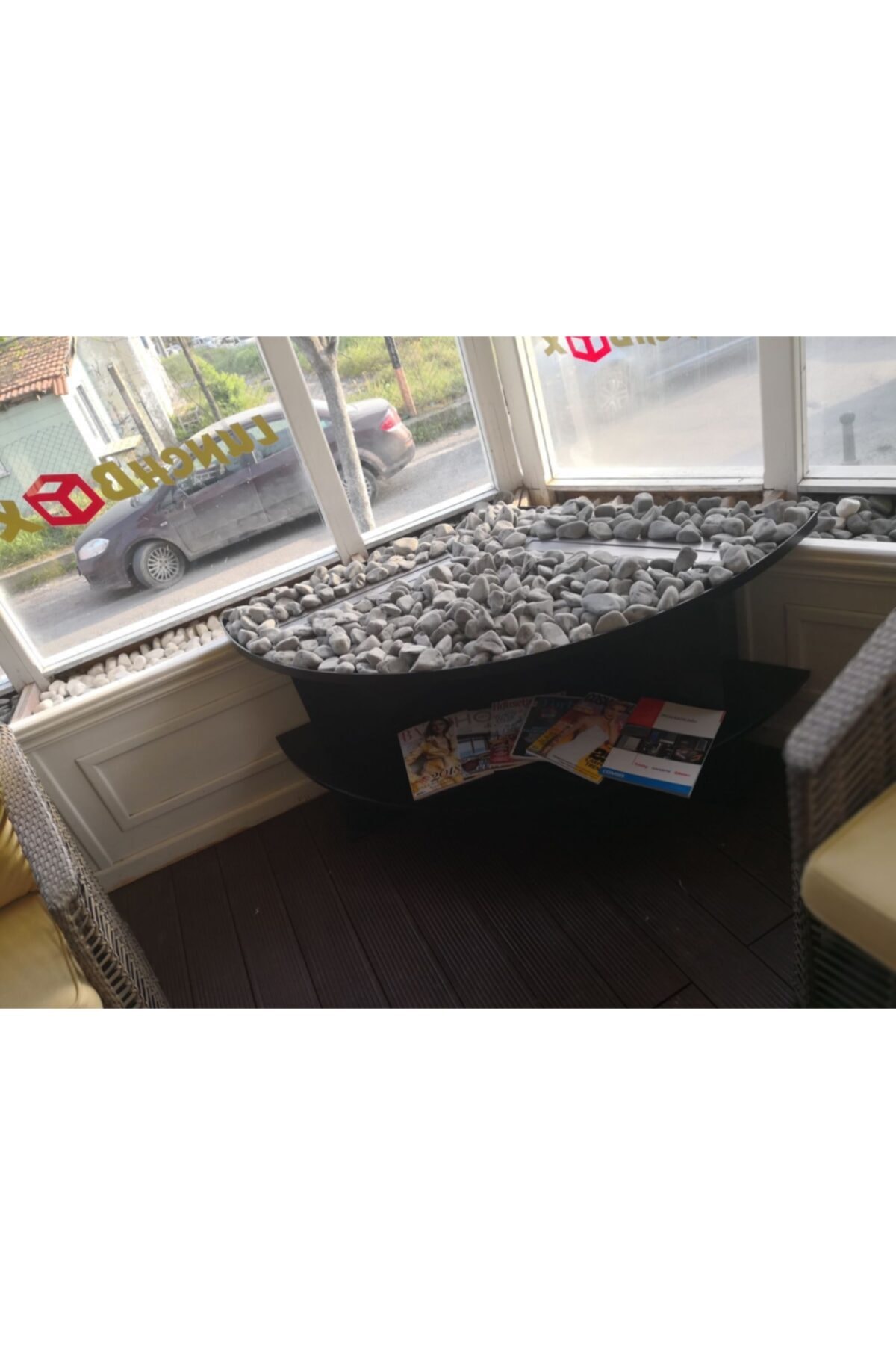 60 Cm Ethanol Burner Bacasız Şömine Yanma Haznesi (BİOETHANOL YAKIT HAZNESİ) 6
