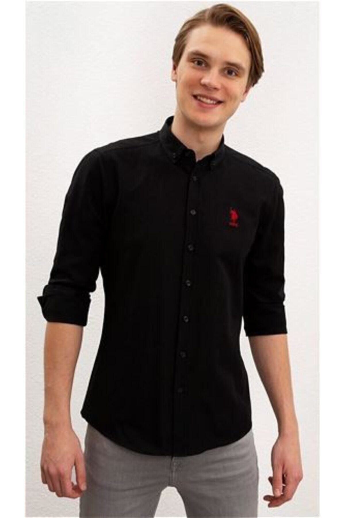 U s polo black shirt sales