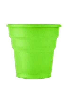 Yeşil Renk 25 Li Plastik Bardak 180 Cc 7 Oz Sert Doğum Günü Partisi Meşrubat Bardağı HZRPLASTIKBARDAK1