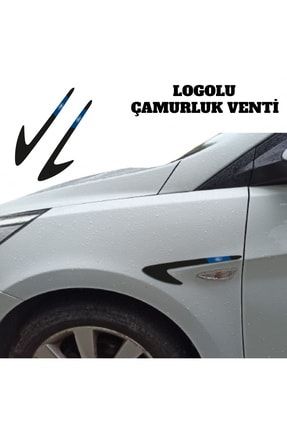 Ford Focus 3 Çamurluk Venti Parlak Siyah (logolu) LOGOLUVENT-59