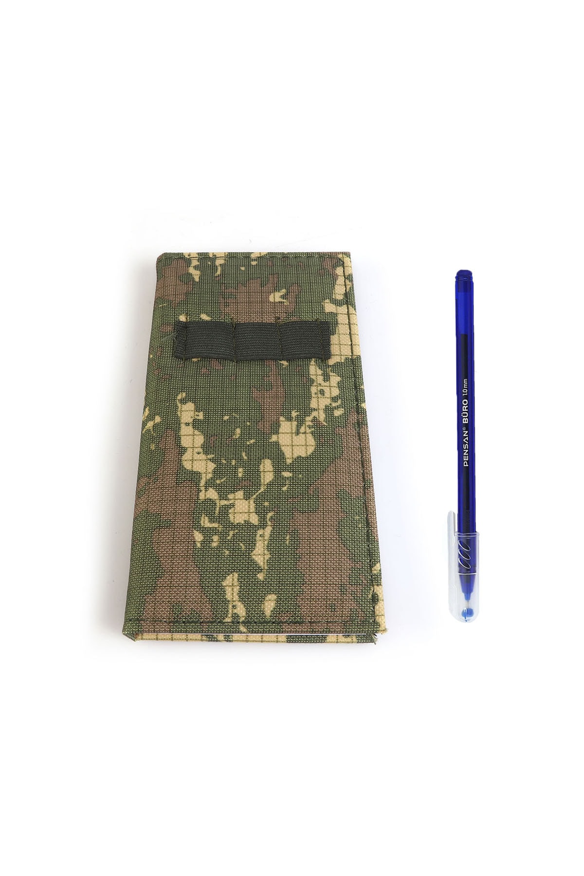 Asker Marketi Kamuflaj Sert Kapak Kareli Ince Not Defteri - 17 Cm-9 Cm Defter