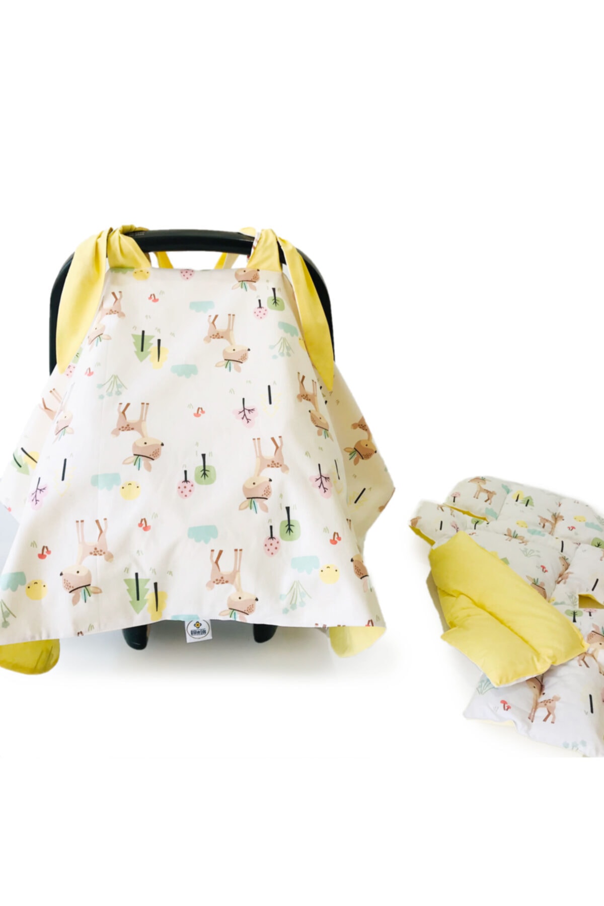 Atölye Eda Exclusive Puset Örtüsü Minderi Çarşafı 3 Parça fotoğrafı 4 (önizleme)