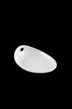 Bianco Perla Porselen Kayık Oval Tabak - 19 Cm SCT-010838/24