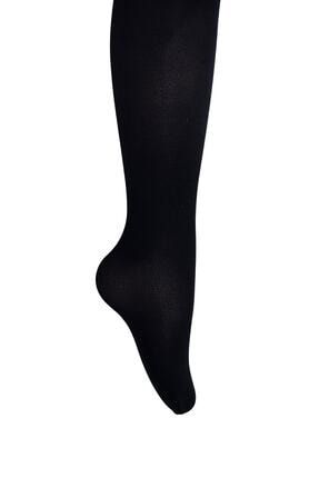 Bebek Siyah Mycro 50 Düz Külotlu Çorap 5003132