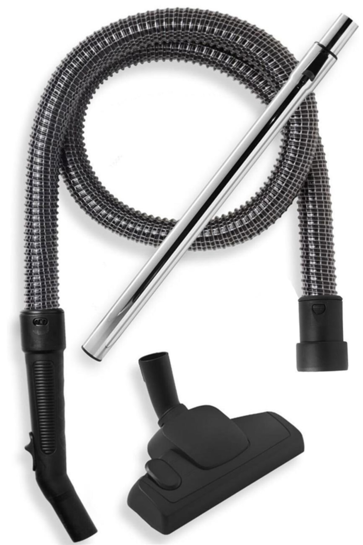 Beko Bks 9118 Ekova Compatible Hose Set with Steel Wire ( Bottom Wheel Absorber Head )
