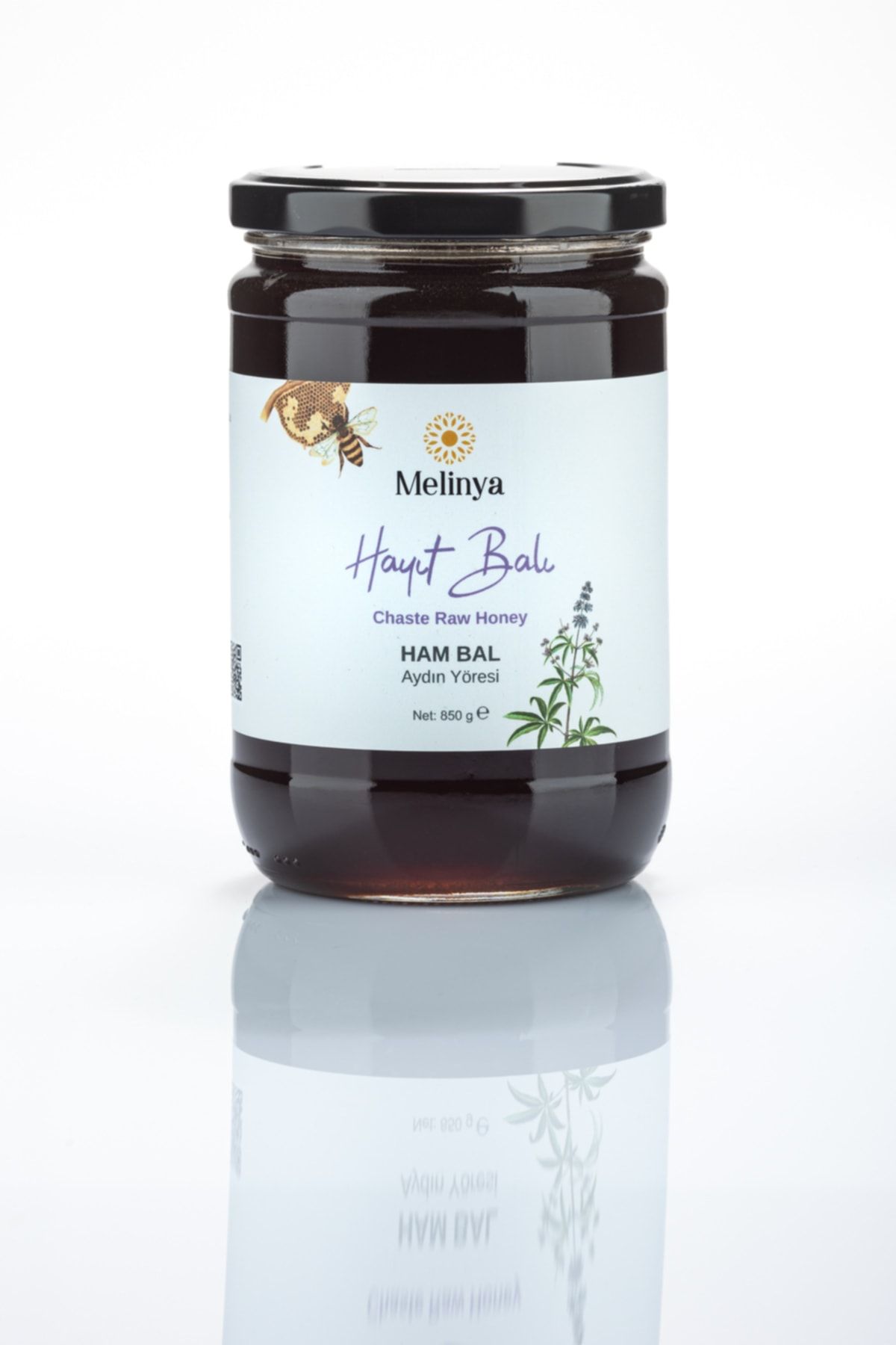 Melinya Hayıt Balı 850 G (ham Bal)