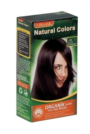 Natural Colors Natural Colors 5d Açık Kestane Organik Saç Boyası sacboyası