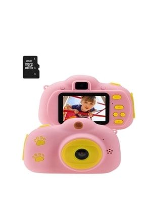 Çocuk Fotoğraf Makinesi X700 Flash Özellikli Dijital Kamera + 8gb Hafıza Kartı PRA-5671976-7590
