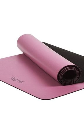 Pu Rubber 5mm Profesyonel Pilates Minderi Yoga Matı Pembe Renk AÇE-GPUYMP