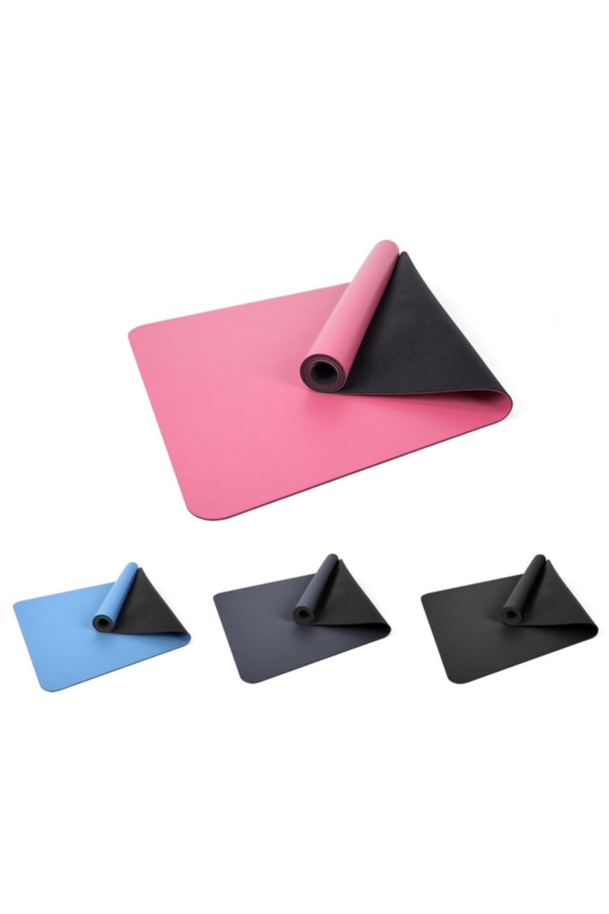 زیرانداز پیلاتس صورتی PU Rubber 5mm Polites Professional Cast Yoga Mat رنگ Gymo