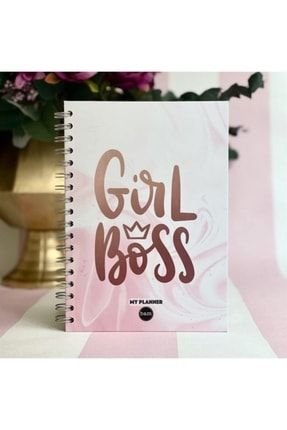 Girl Boss Tasarımlı Konsept Ajanda 55 Haftalık Planlayıcı byGirlBoss