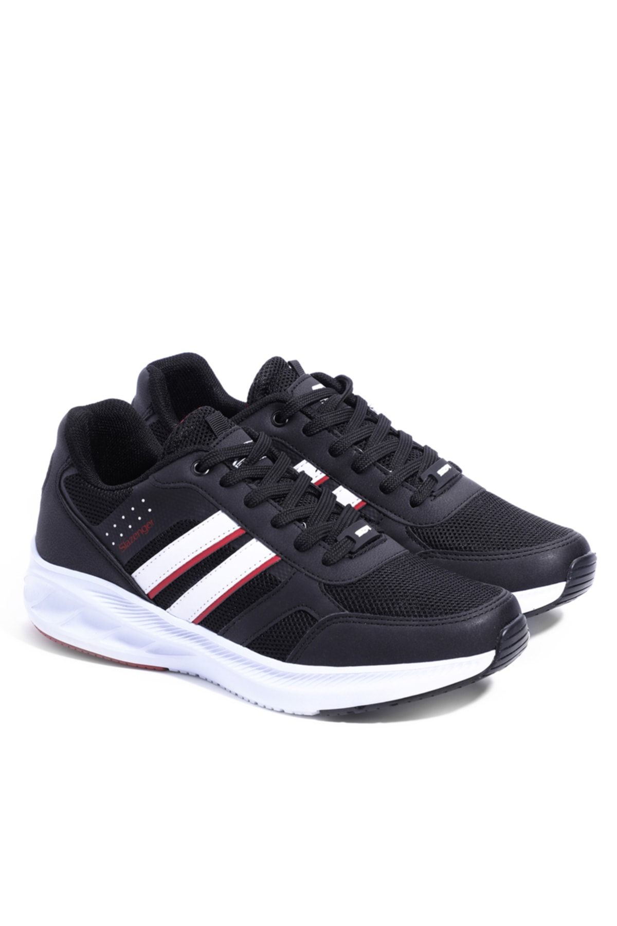 Slazenger کفش مردانه کتانی Zoja I مشکی / قرمز