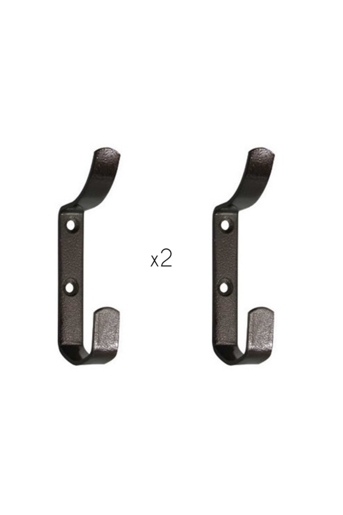 (2 Pieces) Quintuple Hook Hanger (copper) Cloakroom Coat Rack Door Bathroom Towel Closet Cloakroom Keychain