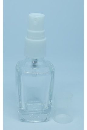 Parfüm Ve Kolonya Şişesi 10 Ml 5 Adet Boş Cam Beyaz Sprey Şişe 123 ŞEFFAF S 10-5