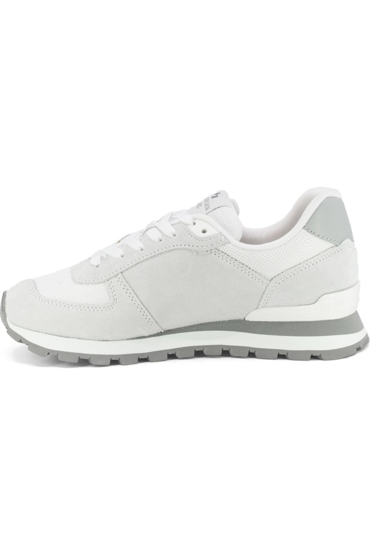 19250 Kadın Beyaz Puruty Hakiki Deri  Sneaker Kalın Taban Yürüyüş Günlük Spor Ayakkabı 3