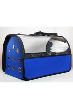 Mavi Flybag Şeffaf Kedi Köpek Taşıma Çantası TYC00310955945