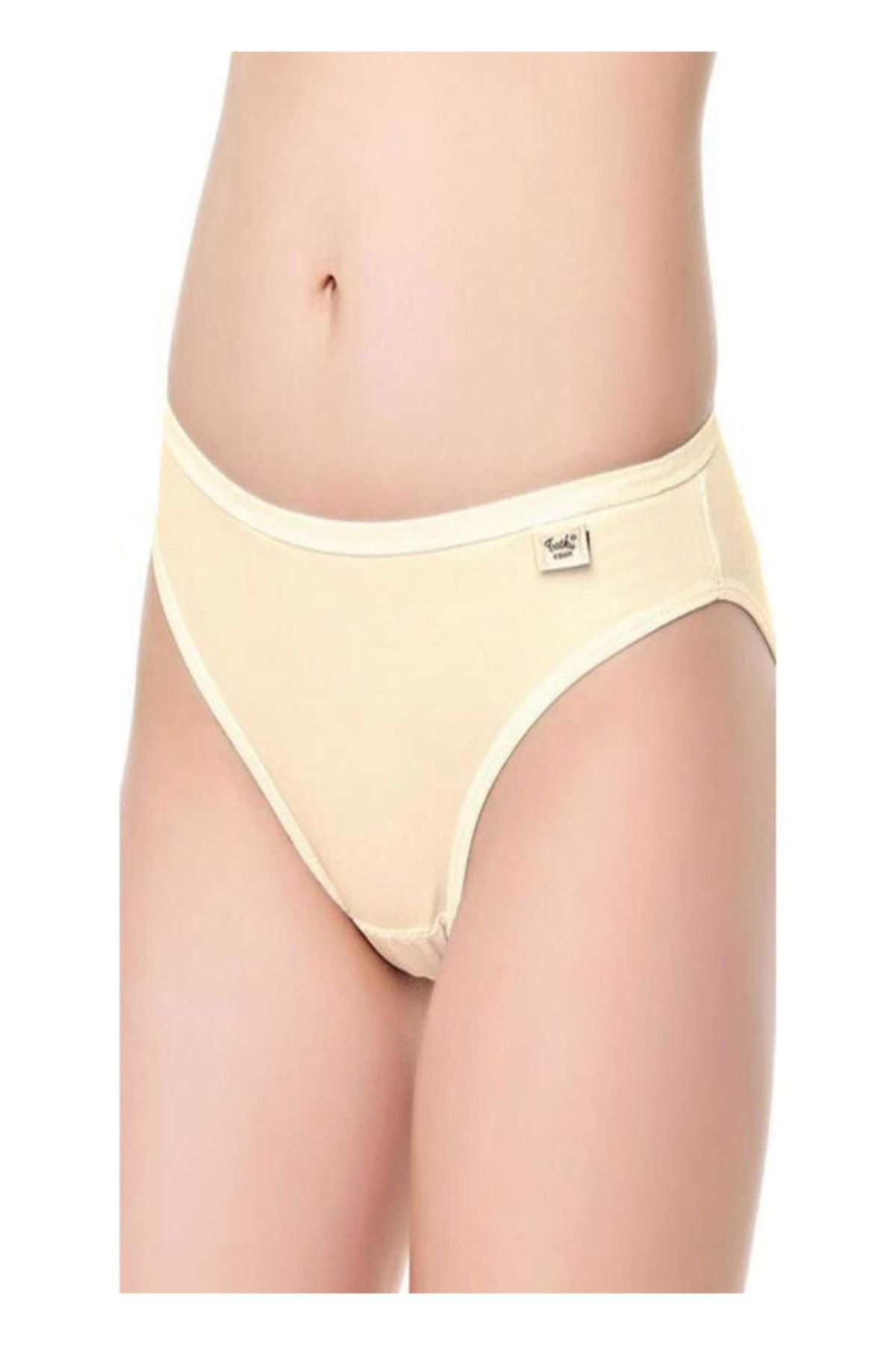 Tutku Lycra Flexible Women's Plain Bikini Panties 12-pack - Trendyol