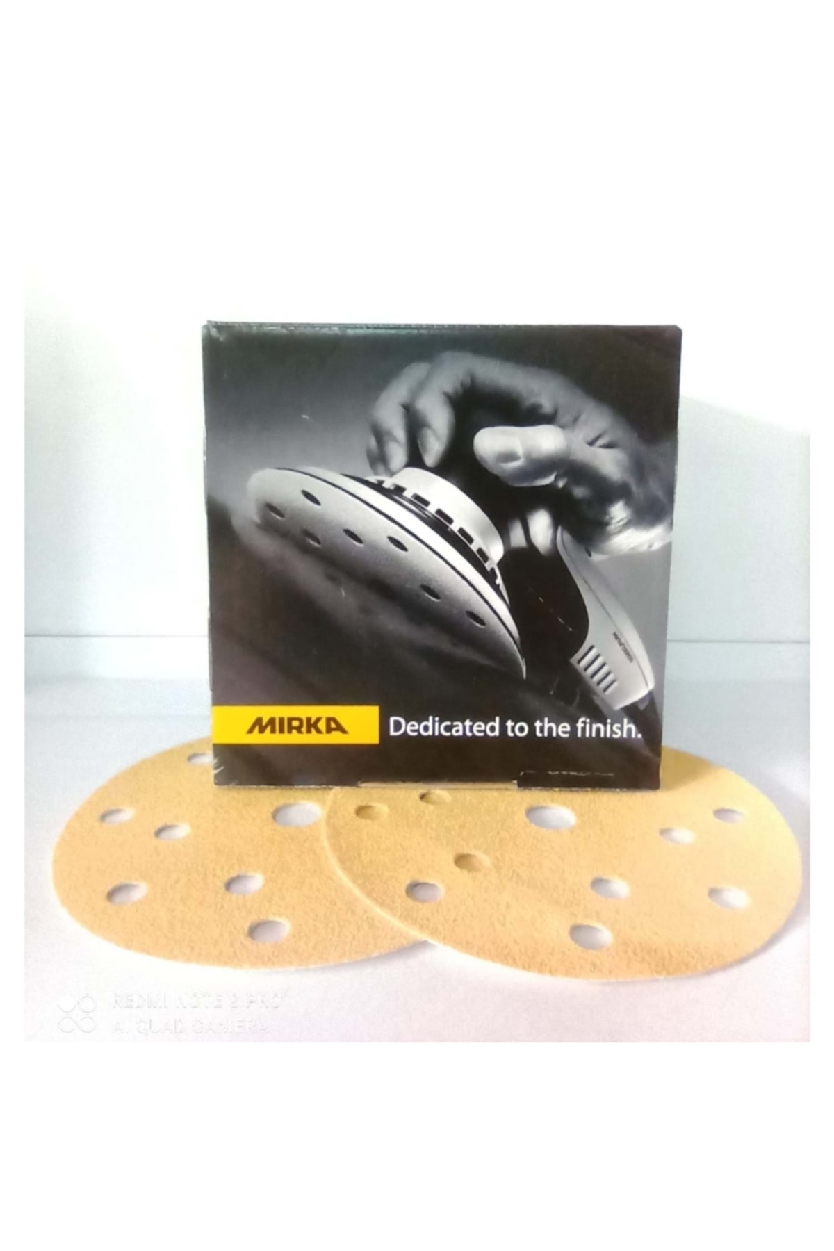 MİRKA Gold Zımpara 150 Mm Cırt 7d P80 100'lü Paket