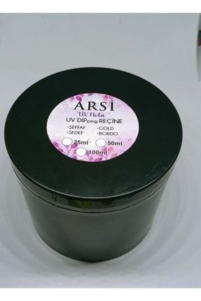 Uv Reçine Dip Sedef Beyaz 200 ml Ars098